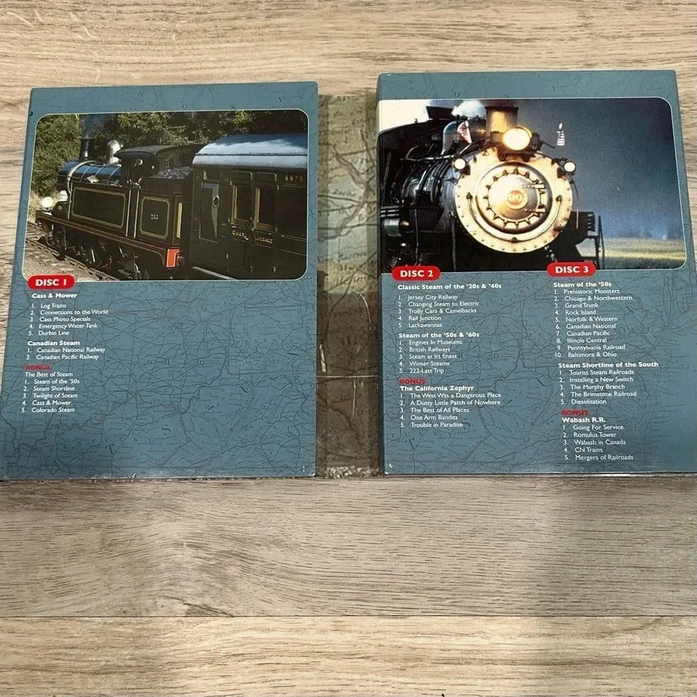 Railway Journeys: The Vanishing Age of Steam DVD 5-Disc Set 2005 Train History - Picture 8 of 11